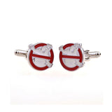 Cartoon Anime Enamel Dropping Glue Cufflinks