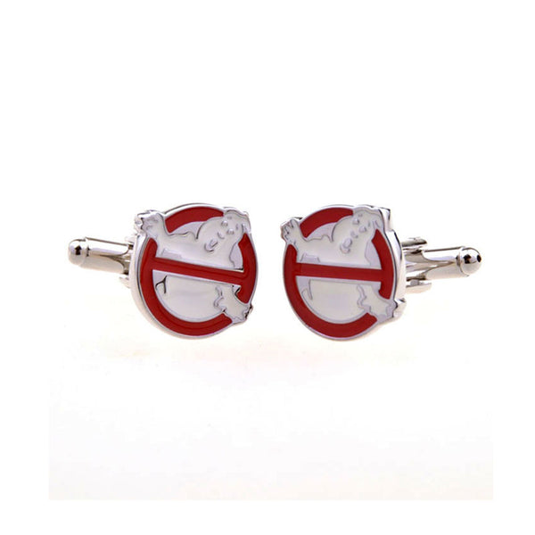 Cartoon Anime Enamel Dropping Glue Cufflinks