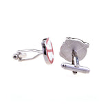 Cartoon Anime Enamel Dropping Glue Cufflinks