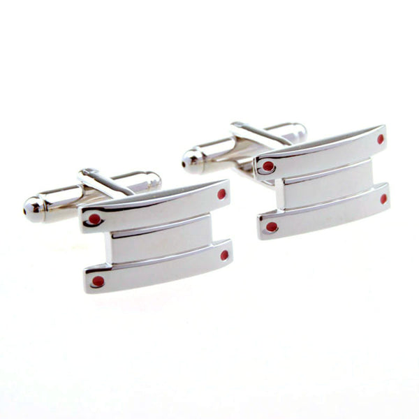Enamel Dropping Glue Cufflinks