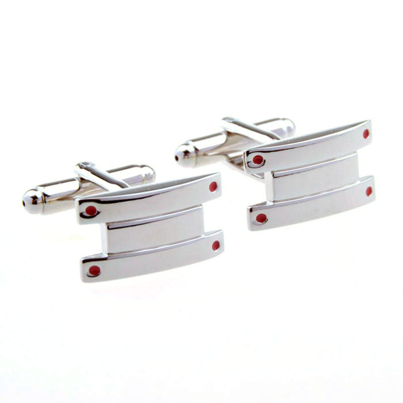 Enamel Dropping Glue Cufflinks