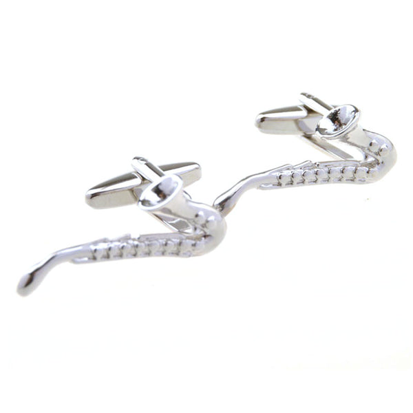 Interesting Skull Plain Colour Metal Cufflinks