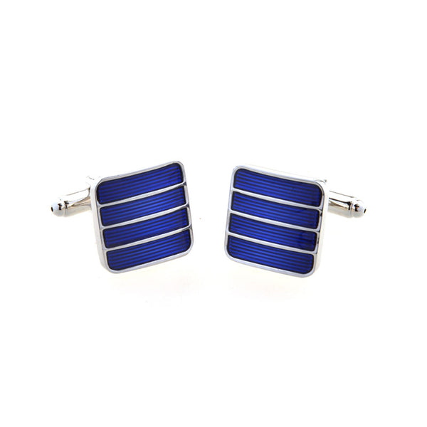 Enamel Dropping Glue Cufflinks