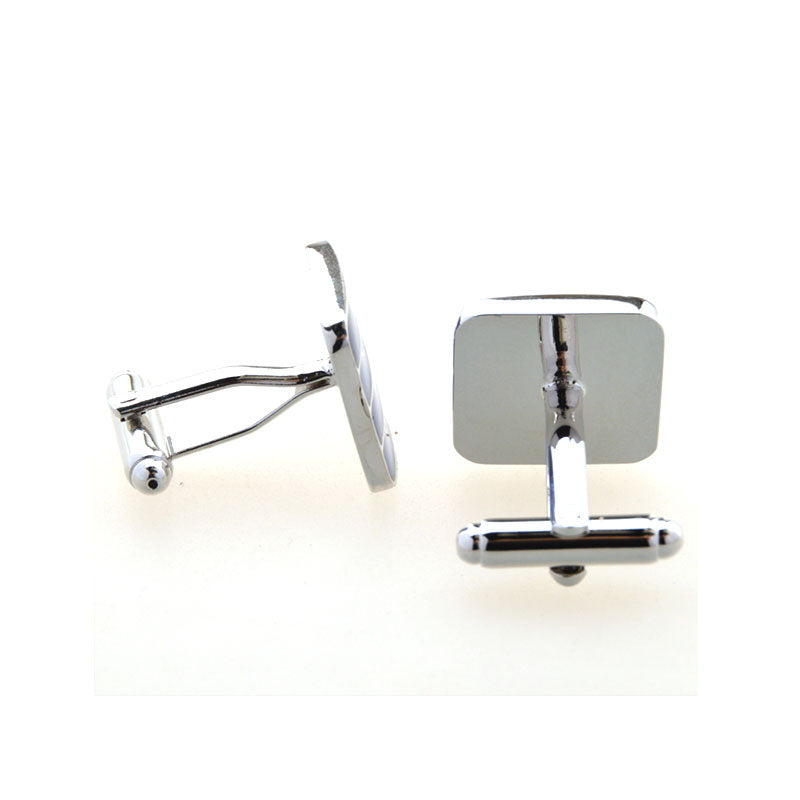 Enamel Dropping Glue Cufflinks