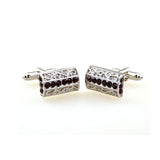 Crystal Zircon Cufflinks