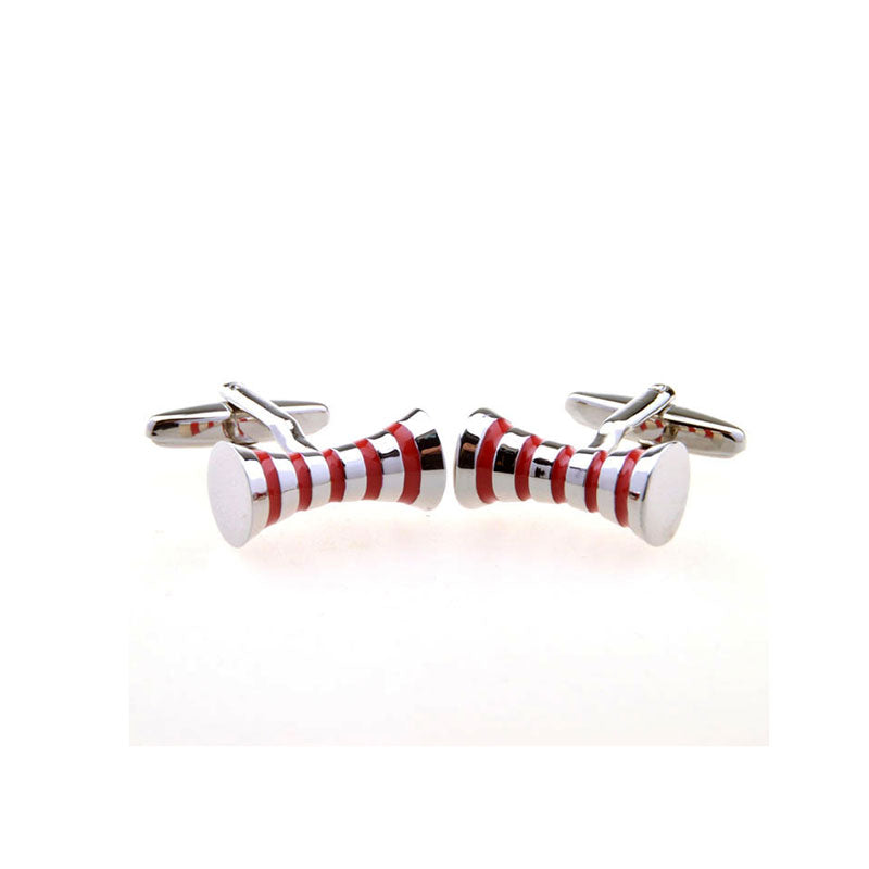 Enamel Dropping Glue Cufflinks