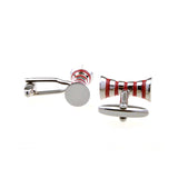 Enamel Dropping Glue Cufflinks