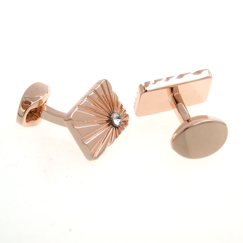 Festivals Wedding Reception Crystal Zircon Cufflinks