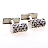 Crystal Zircon Cufflinks