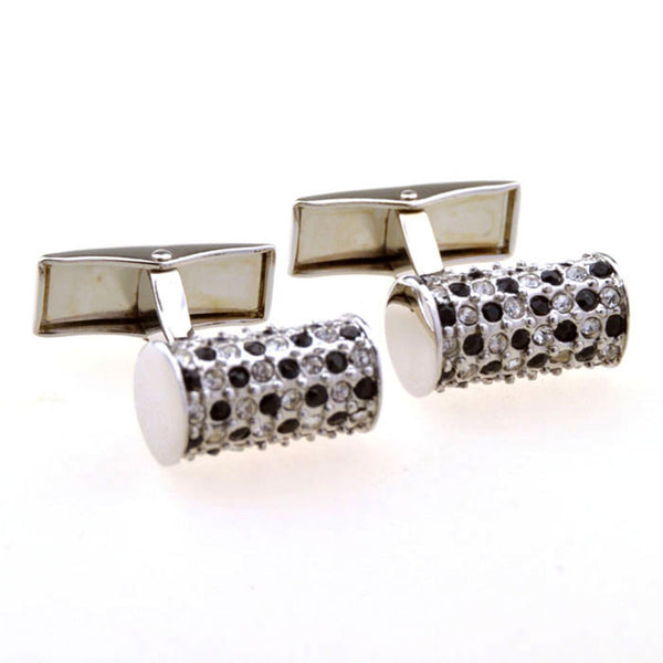 Crystal Zircon Cufflinks