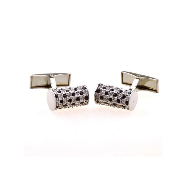 Crystal Zircon Cufflinks
