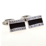 Crystal Zircon Cufflinks