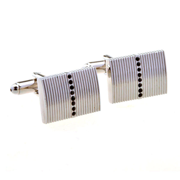 Crystal Zircon Cufflinks