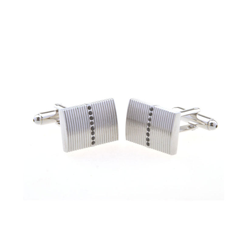 Crystal Zircon Cufflinks