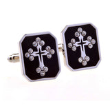 Enamel Dropping Glue Cufflinks