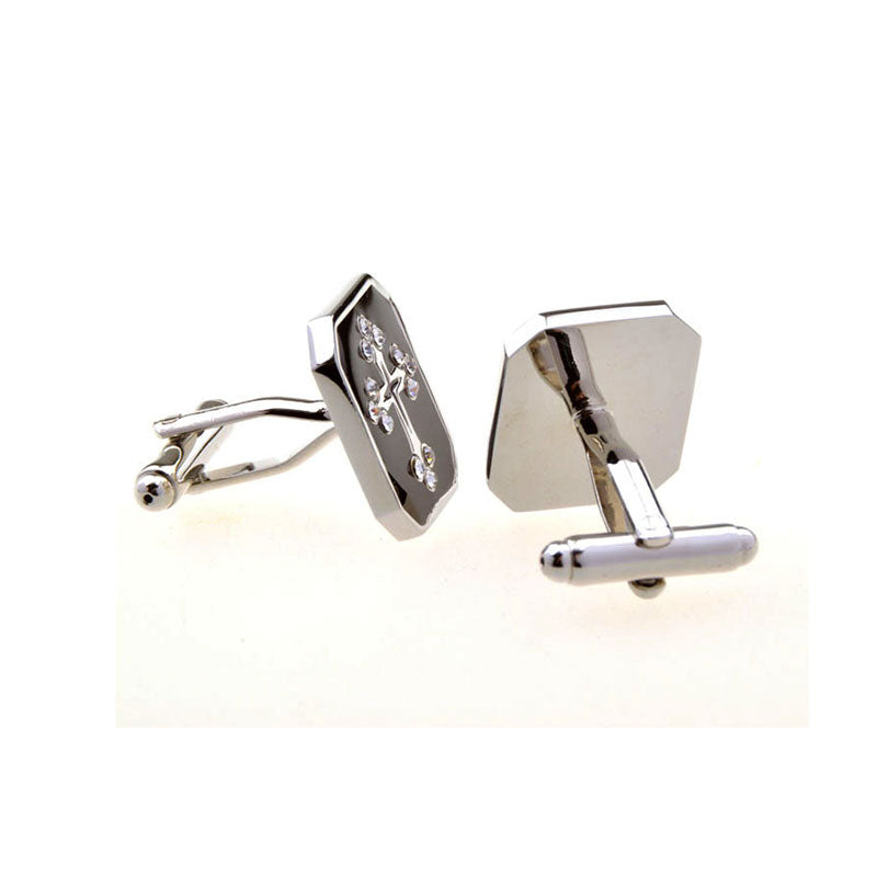 Enamel Dropping Glue Cufflinks