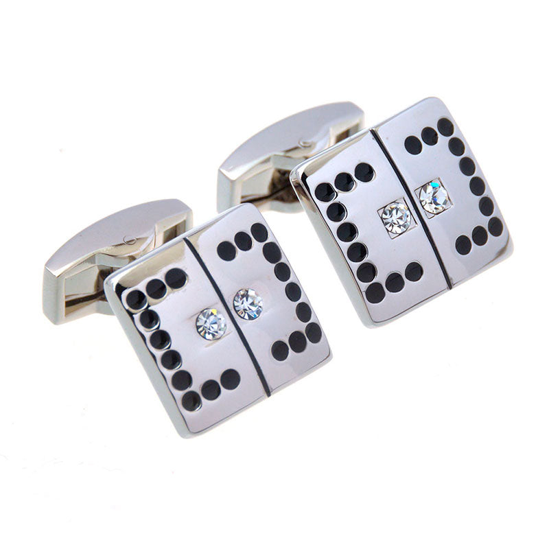 Crystal Zircon Cufflinks