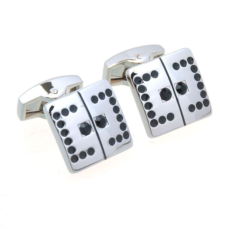 Crystal Zircon Cufflinks