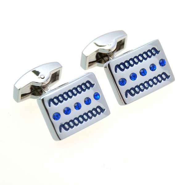 Crystal Zircon Cufflinks