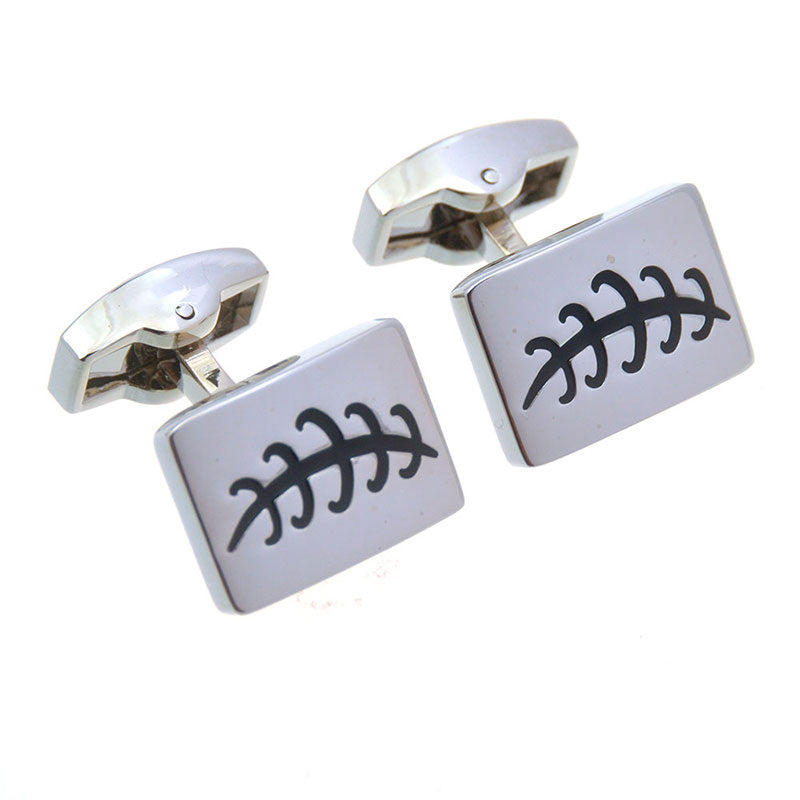 Enamel Dropping Glue Cufflinks