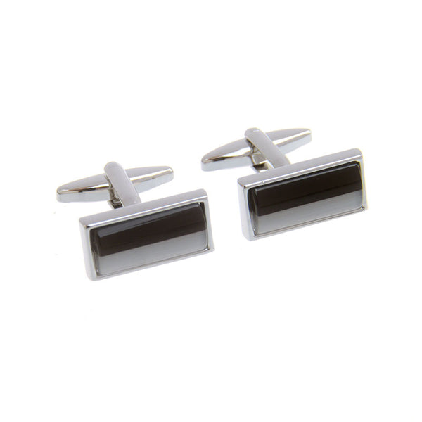 Enamel Dropping Glue Cufflinks