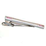 Crystal Zircon Tie Bars