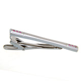 Crystal Zircon Tie Bars