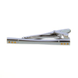Crystal Zircon Tie Bars