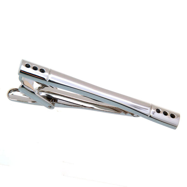 Crystal Zircon Tie Bars