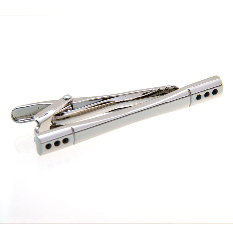 Crystal Zircon Tie Bars