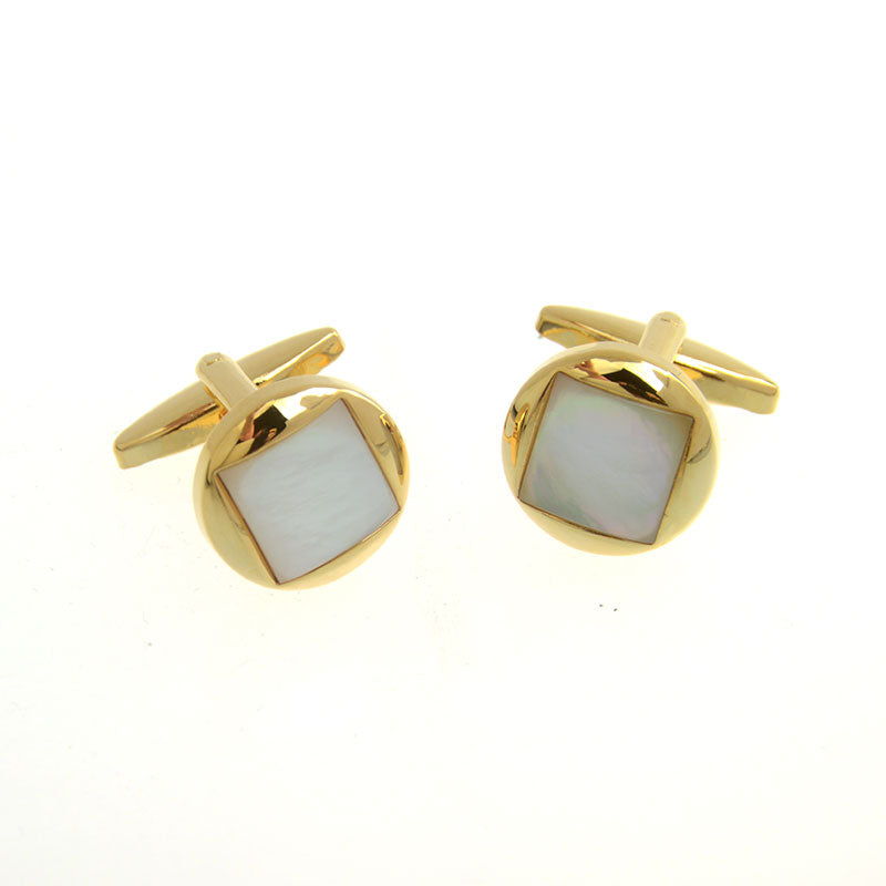 Shells Agate Cufflinks