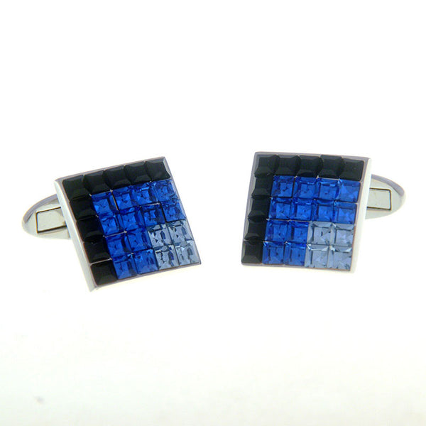 Crystal Zircon Cufflinks