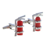 Military Tools Grease Baking Paint Cufflinks