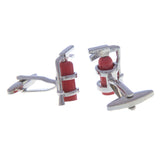 Military Tools Grease Baking Paint Cufflinks