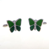 Animals Plants Enamel Dropping Glue Cufflinks