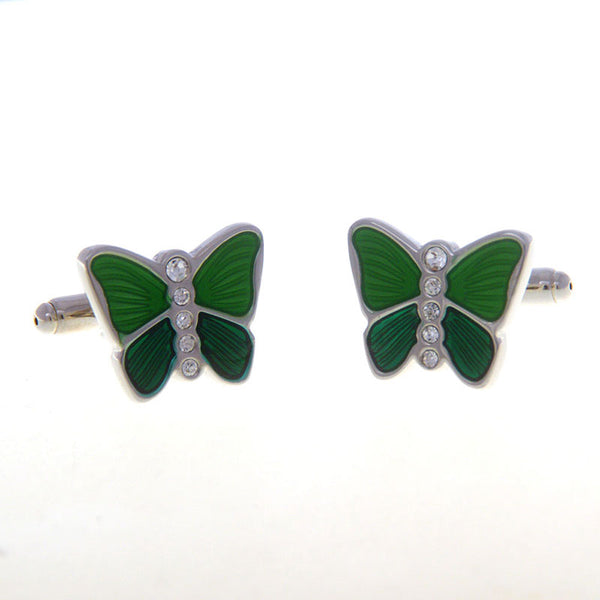 Animals Plants Enamel Dropping Glue Cufflinks