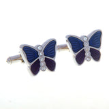 Animals Plants Enamel Dropping Glue Cufflinks