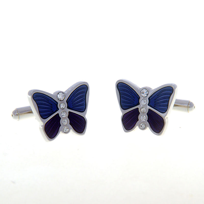 Animals Plants Enamel Dropping Glue Cufflinks