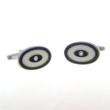 Enamel Dropping Glue Cufflinks