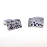 Crystal Zircon Cufflinks