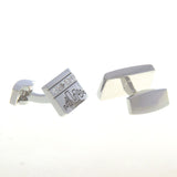 Crystal Zircon Cufflinks