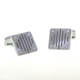 Crystal Zircon Cufflinks