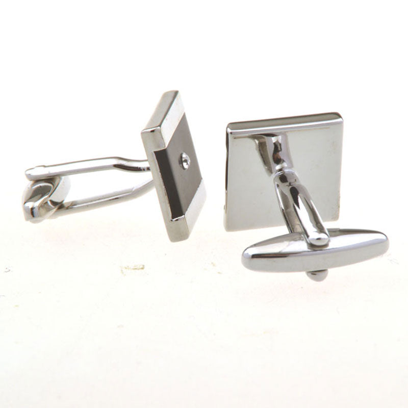 Enamel Dropping Glue Cufflinks