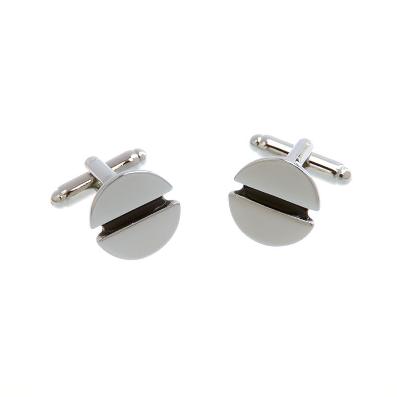 Enamel Dropping Glue Cufflinks