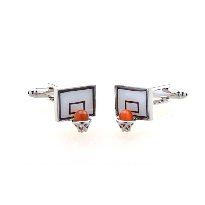 Sports Technology Enamel Dropping Glue Cufflinks