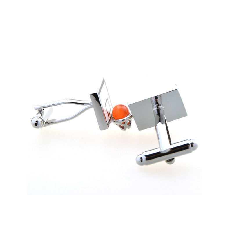 Sports Technology Enamel Dropping Glue Cufflinks