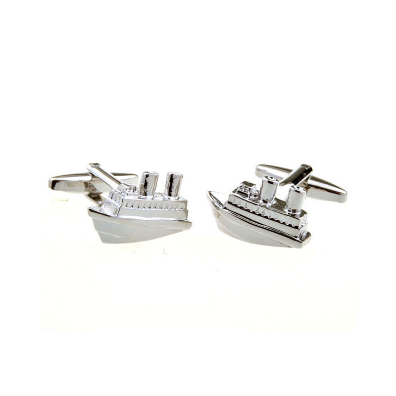 Car Logo Traffic Plain Colour Metal Cufflinks
