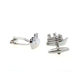 Car Logo Traffic Plain Colour Metal Cufflinks