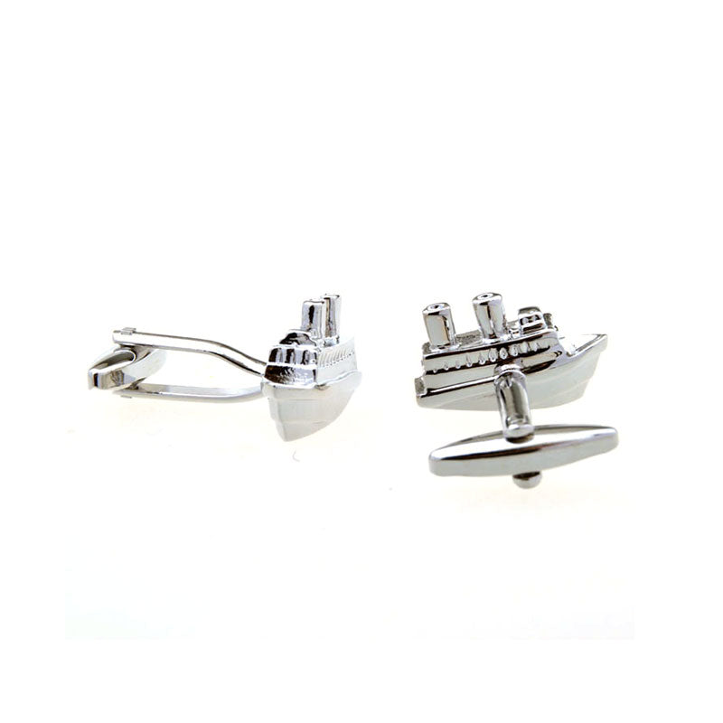 Car Logo Traffic Plain Colour Metal Cufflinks