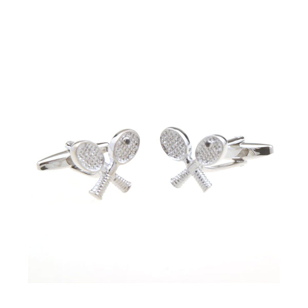 Sports Technology Plain Colour Metal Cufflinks